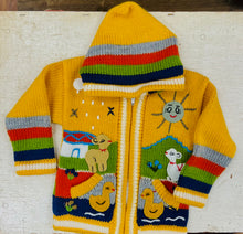 Load image into Gallery viewer, KIDS SWEATER - Arpillera Full Zip Hoodie Sweater - Size 0