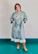 Load image into Gallery viewer, JACKET- Sage Quilted Jacket/Robe