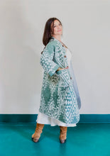 Load image into Gallery viewer, JACKET- Sage Quilted Jacket/Robe