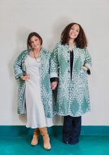 Load image into Gallery viewer, JACKET- Sage Quilted Jacket/Robe