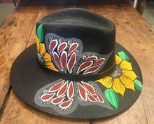 Load image into Gallery viewer, HAT- Hand Painted Panama Hat