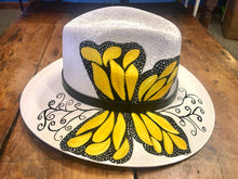 Load image into Gallery viewer, HAT- Hand Painted Panama Hat