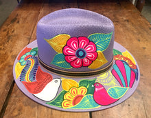 Load image into Gallery viewer, HAT- Hand Painted Panama Hat