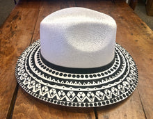 Load image into Gallery viewer, HAT- Hand Painted Panama Hat