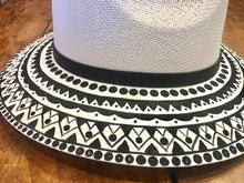 Load image into Gallery viewer, HAT- Hand Painted Panama Hat