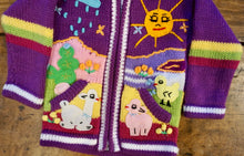 Load image into Gallery viewer, KIDS SWEATER - Arpillera Full Zip Hoodie Sweater - Size 0
