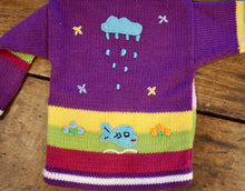 Load image into Gallery viewer, KIDS SWEATER - Arpillera Full Zip Hoodie Sweater - Size 0