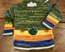 Load image into Gallery viewer, KIDS SWEATER - Arpillera Full Zip Hoodie Sweater - Size 0