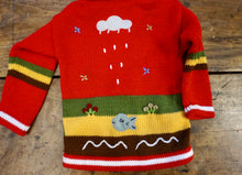 Load image into Gallery viewer, KIDS SWEATER - Arpillera Full Zip Hoodie Sweater - Size 2
