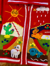Load image into Gallery viewer, KIDS SWEATER - Arpillera Full Zip Hoodie Sweater - Size 4