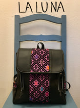 Load image into Gallery viewer, DAYPACK - Vegan Leather Chiapas Daypack - Black