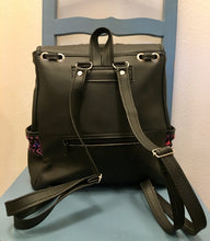 Load image into Gallery viewer, DAYPACK - Vegan Leather Chiapas Daypack - Black