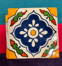 Load image into Gallery viewer, Talavera Tile Coasters - Set of 4