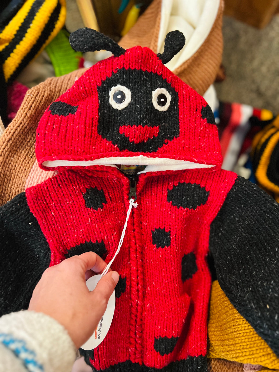 ANIMAL SWEATER (5 options) - Size 0