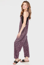 Load image into Gallery viewer, OVERALLS - Desert Rose Cotton Jersey Overalls