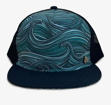 Load image into Gallery viewer, HAT - Waves Trucker Hat Unisex