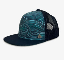 Load image into Gallery viewer, HAT - Waves Trucker Hat Unisex