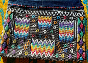 CHICHI POUCH BAG - Large Bright Geometric