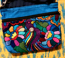 Load image into Gallery viewer, PURSE - Up-Cycled Huipil Purse Bird