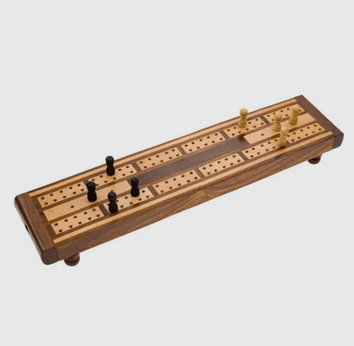GAME- Wood Cribbage Game