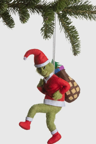 ORNAMENT - Grinch (preorder - shipping Nov 7th)