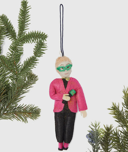 ORNAMENT - Elton John (preorder - shipping Nov 7th)