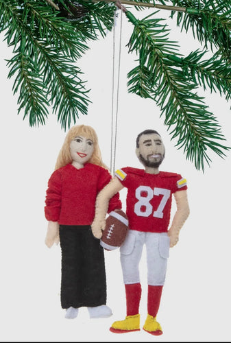 ORNAMENT - Taylor & Travis (preorder - shipping Nov 7th)