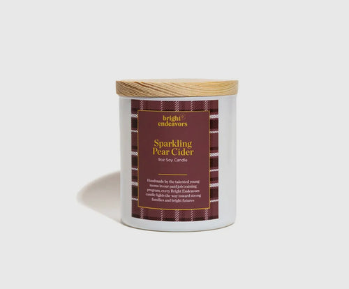 CANDLE - Sparkling Pear Cider Soy Candle  9 oz Glass