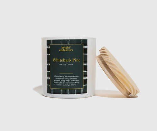 CANDLE - Whitebark Pine Soy Candle 9 oz Glass
