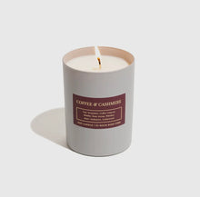 Load image into Gallery viewer, CANDLE - Coffee &amp; Cashmere Soy Candle 11 oz Glass