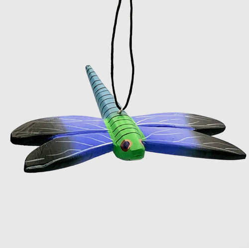 ORNAMENT - Dragonfly Balsa Ornament