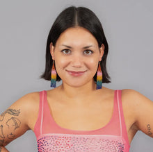 Load image into Gallery viewer, EARRINGS - Ombré Dangles - Honey Dew