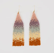 Load image into Gallery viewer, EARRINGS - Ombré Dangles - Honey Dew
