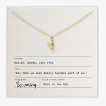 Load image into Gallery viewer, NECKLACE - Love Deeply Necklace - Sterling &amp; 14k Gold Plated