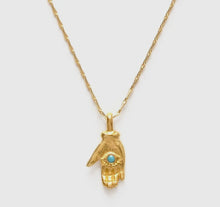 Load image into Gallery viewer, Amano Tiny Mystic Hand Pendant Necklace