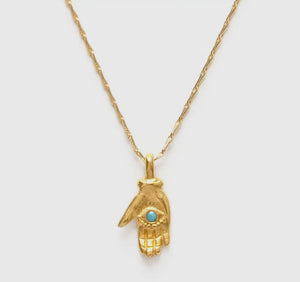 Amano Tiny Mystic Hand Pendant Necklace