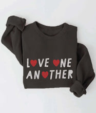 Load image into Gallery viewer, SWEATSHIRTS - Love One Another Sweatshirt - 2 Color Options