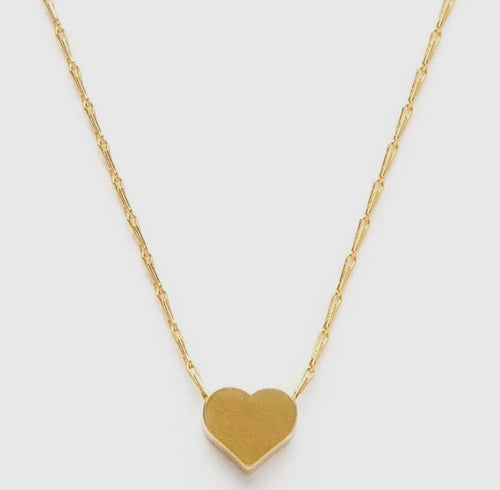 Amano Single Heart Necklace