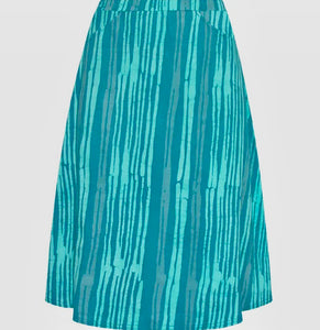 SIERRA SKIRT - Reeds Teal - Organic Cotton