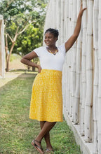 Load image into Gallery viewer, SIERRA SKIRT - Reeds Teal - Organic Cotton