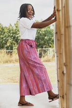 Load image into Gallery viewer, TROUSERS - CROP - Reeds Melon Organic Cotton