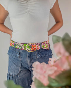 BELT- Peruvian Amaryllis Belt - 3 Sizes