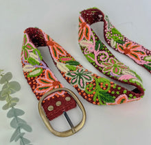 Load image into Gallery viewer, BELT- Peruvian Amaryllis Belt - 3 Sizes