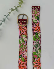 Load image into Gallery viewer, BELT- Peruvian Amaryllis Belt - 3 Sizes