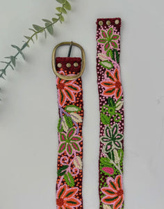 BELT- Peruvian Amaryllis Belt - 3 Sizes