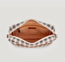 Load image into Gallery viewer, PURSE - “Camera Bag” Gingham Block Printed