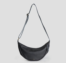 Load image into Gallery viewer, SLING - Moon Sling Leather Bag Black