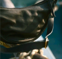 Load image into Gallery viewer, SLING - Moon Sling Leather Bag Black