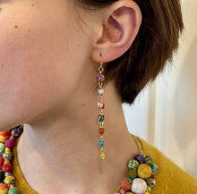 Load image into Gallery viewer, EARRINGS - Kantha Raindrops