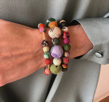Load image into Gallery viewer, BRACELET - Poetic Kantha Bracelet